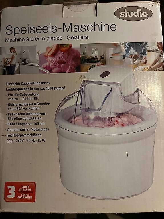 Küchengeräte: Glacemaschine – Gebraucht aus Lyssach von KathrinM02