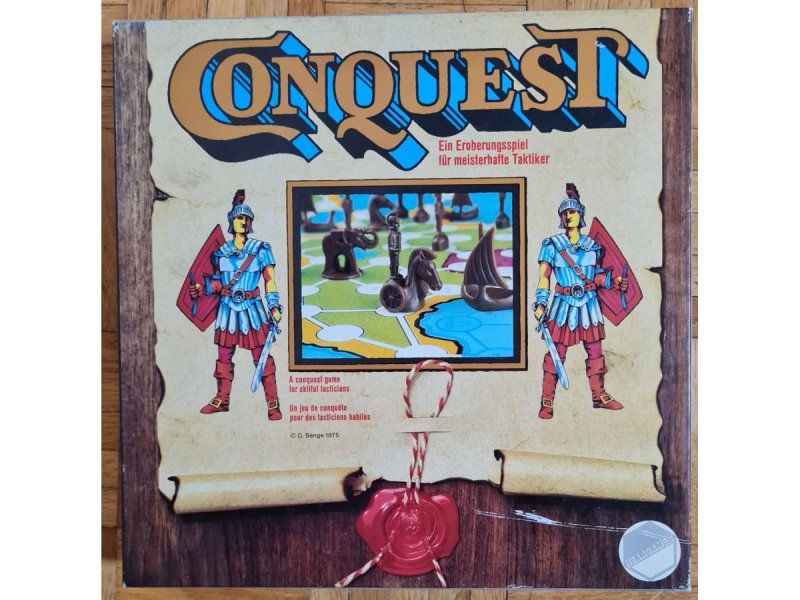 Spiele: Zweipersonenspiel "Conquest" – Gebraucht aus Zürich von Desmond01