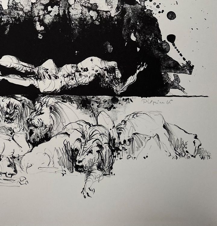 Grafiken & Lithographien: Hubertus von Pilgrim,  LITHOGRAPHIE signiert nummeriert – Gebraucht aus Gersau von grafik-kunst 2