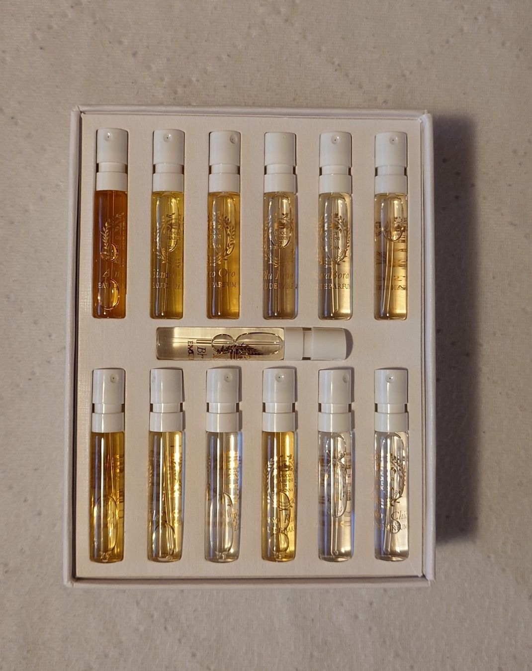 Profumi & Eau de Toilette: Giardini di Toscana Discovery Kit 13 x 2 ml – Nuovo (secondo la descrizione) da Luzern venduto da Vegeta3000 3