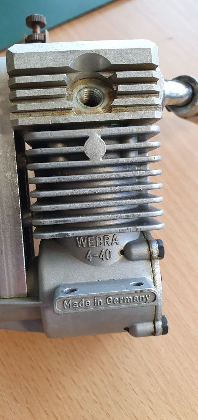 Modellismo RC: Modellmotor Webra 4 - 40 – Usato da Grosswangen venduto da heus