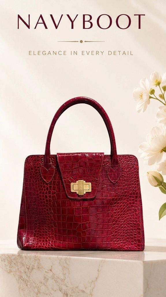 Navyboot Sacs femmes: NAVYBOOT TASCHE ECHT LEDER ROT TRAUMSTÜCK – D'occasion à LUZERN par modeundlifestyle