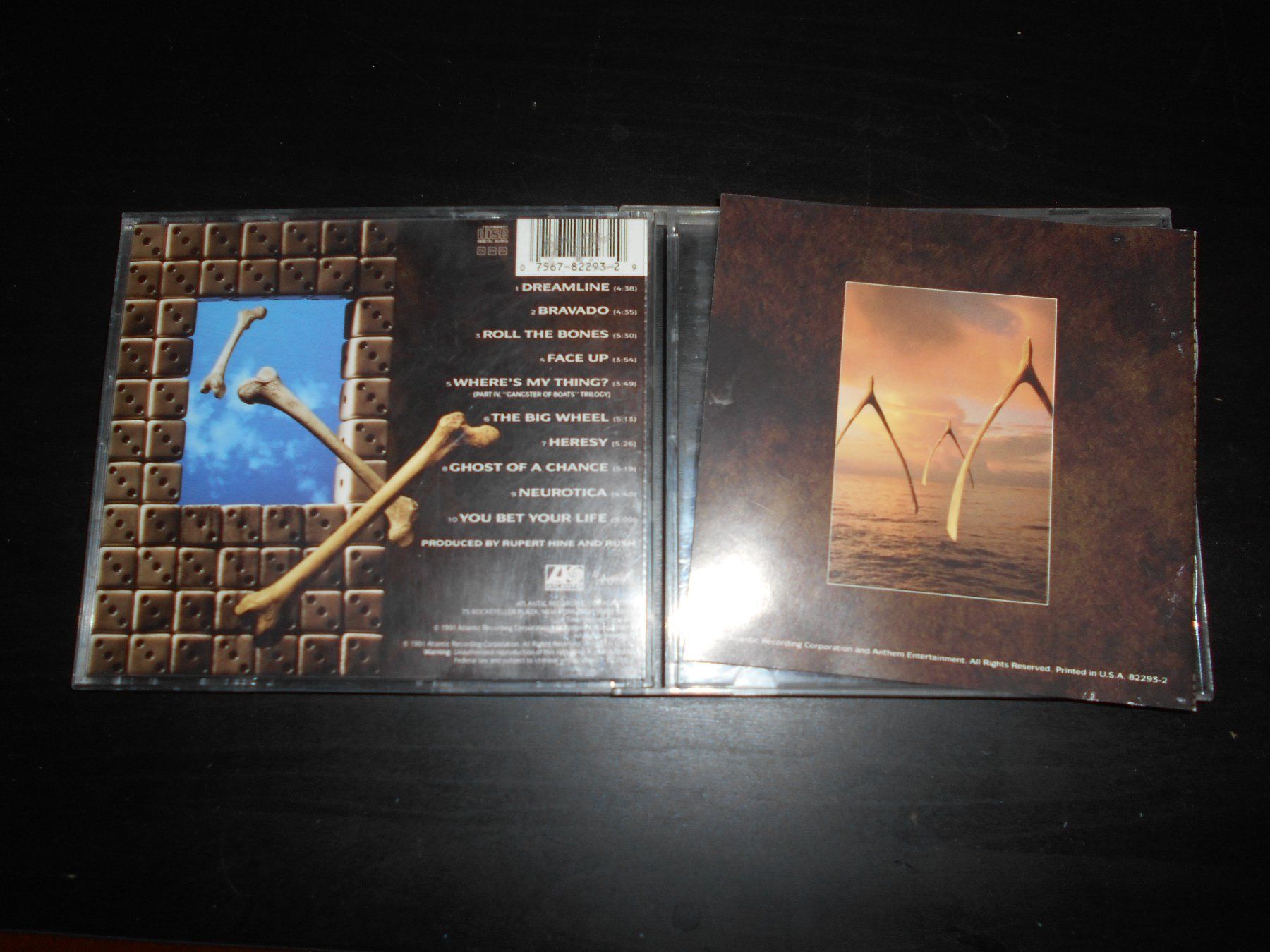 CD: Rush – Roll The Bones / 1991 – Usato da Aarberg venduto da witchhunter01 1