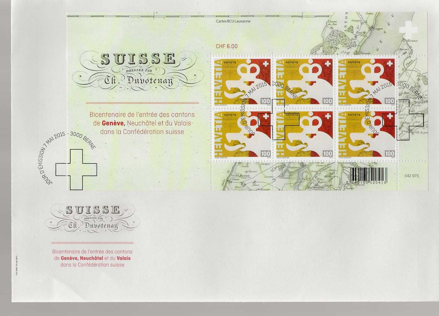 Buste & buste per spedizione: enveloppe 3 FDC 1549-1550-1551 – Usato da Sorvilier venduto da carose01 2