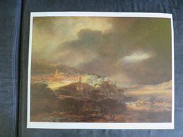 2Stk. Rembrandt Harmensz Van Rijn: Kunstdruck