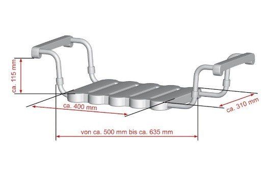 Sgabelli: Ridder Badewannensitz und Ridder Badewannen Einstieghilfe – Usato da Schalunen venduto da BSSOL 4