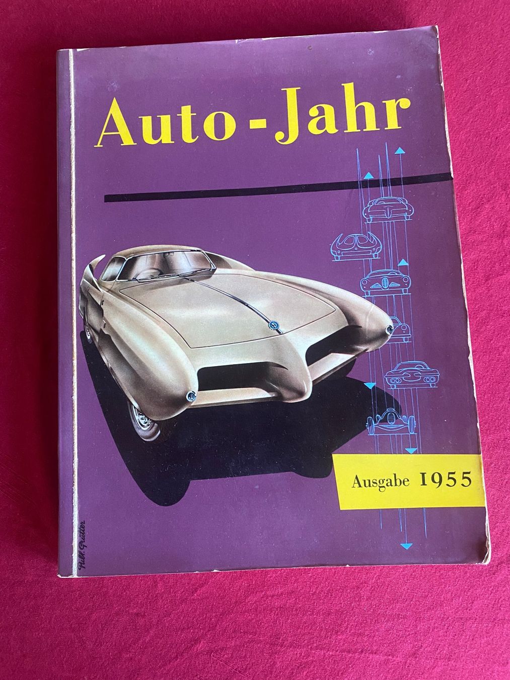 Libri: Autojahr Buch 1955 – Usato da Balm b. Günsberg venduto da frankreich05