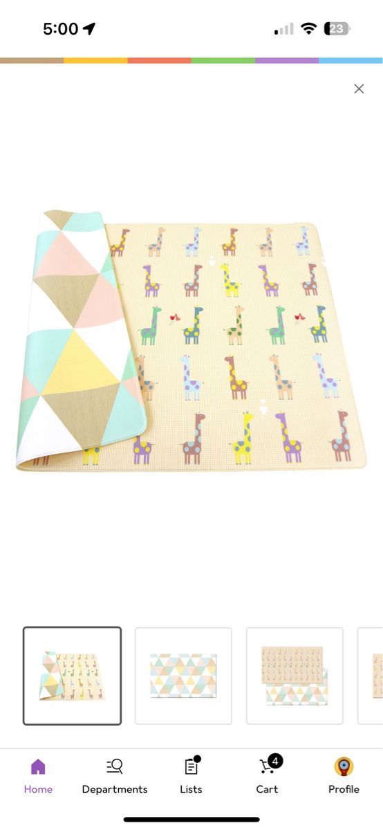 Spielmatte: Play Mat - Baby Giraffe – Gebraucht aus Bern von vamasozh 3