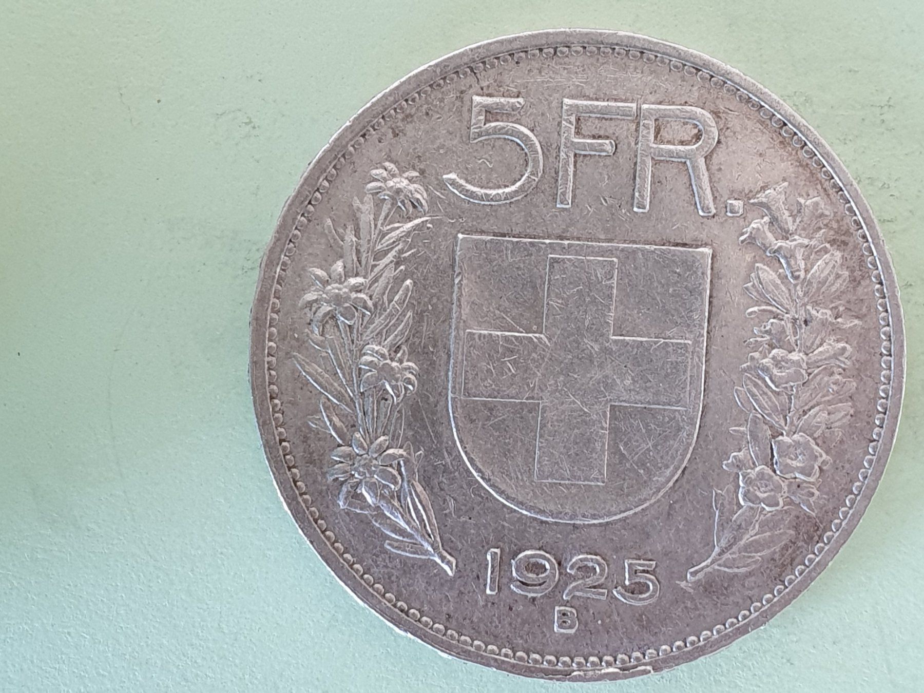 Toutes les monnaies: 5 FRANKEN 1925 Super Top ( Poste A+ ) – D'occasion à luzern par Jrouge