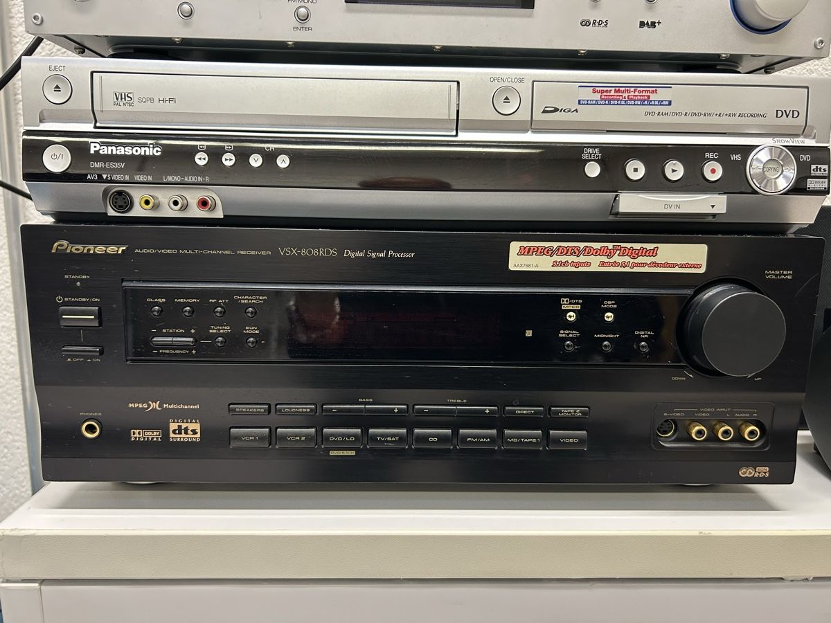 Pioneer Lettore multimediale & Streamer: Heimkino Surround System mit DVD-Player Receiver Boxen – Usato da Münsingen venduto da Bern3 3