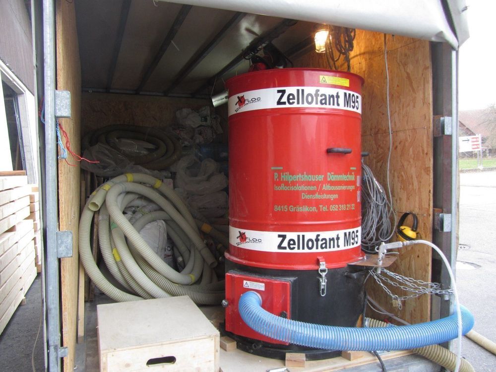 Einblasdämmungen, Zellulose, Holzfasern Kaufen auf Ricardo