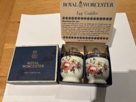 coffret de deux cuiseurs à œufs Royal Worcester 