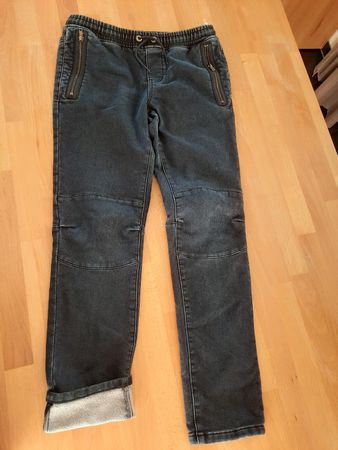 Warme Jeans gefüttert, Grösse 164, Top Zustand!