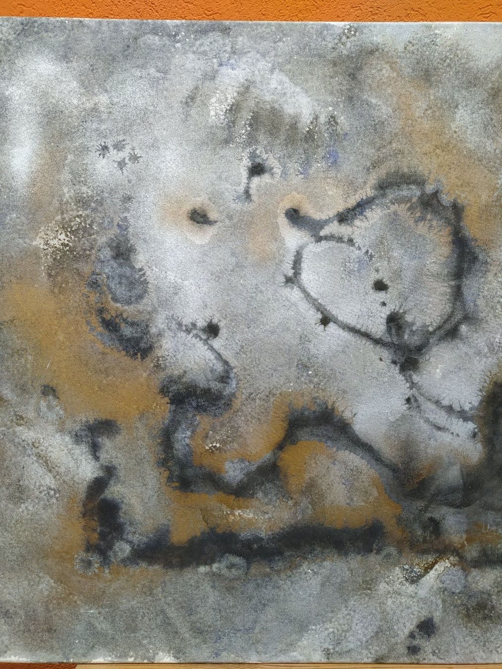 Gemälde: Grosses Originalgemälde Denis R. Wier – Gebraucht aus Bretzwil von nefith 2