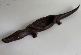 Holz Krokodil Afrikanische Kunst aus Zimbabwe