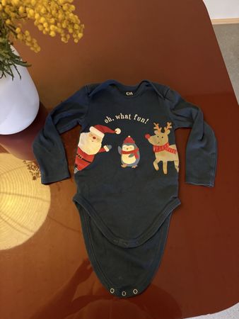 Winterlicher Baby Body von C&A, Grösse 98, Top Zustand!