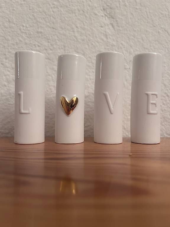 Vasi & Recipienti: Minivasen LOVE  – Usato da Bern venduto da tif_tsp5