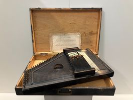 Antike Autoharp/Akkord Zither original verpackt ab 1.-