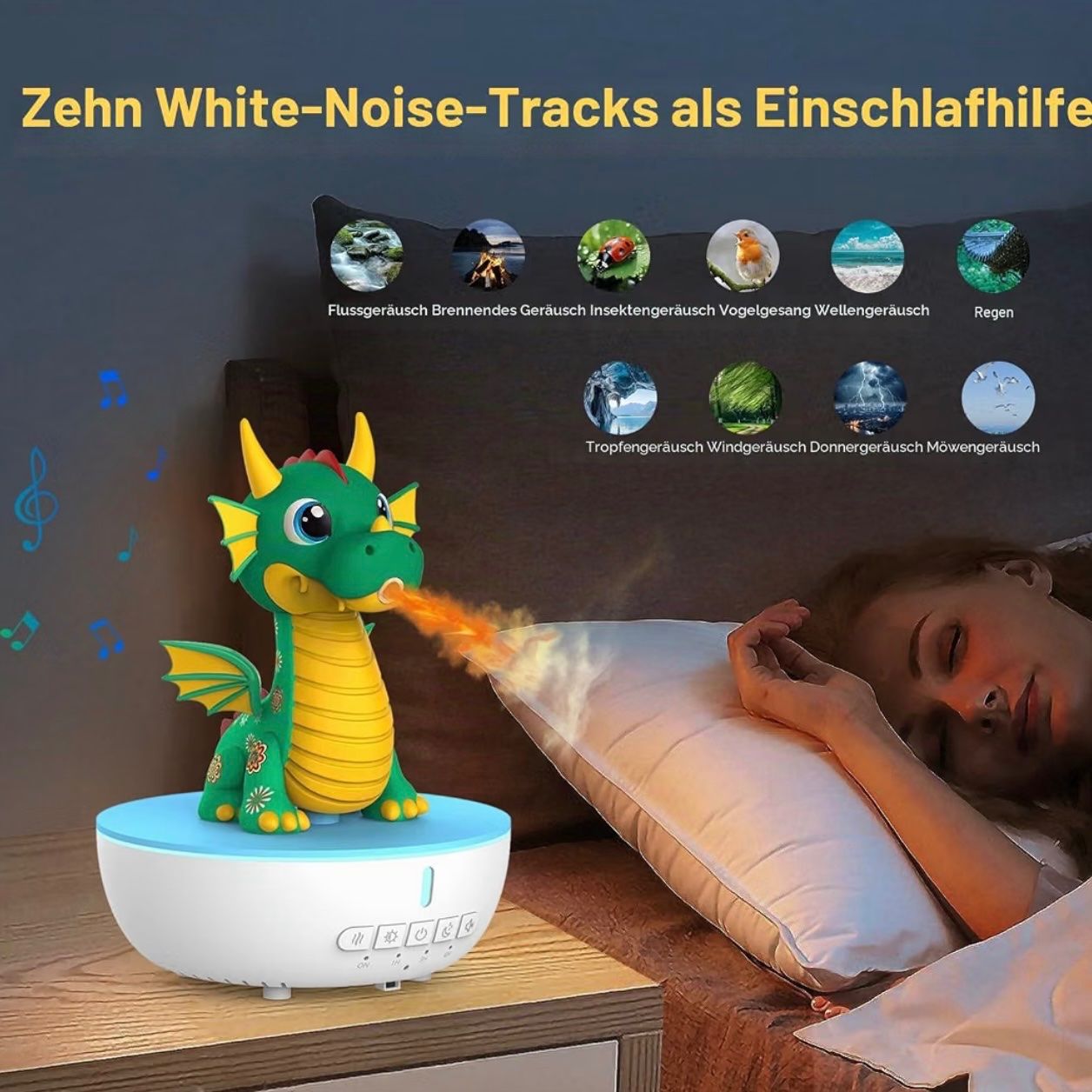 Duftöldiffusoren: Aroma Diffusor Drachenform mit Fernbedienung – Neu und originalverpackt aus Basel von Seifehuesli 4