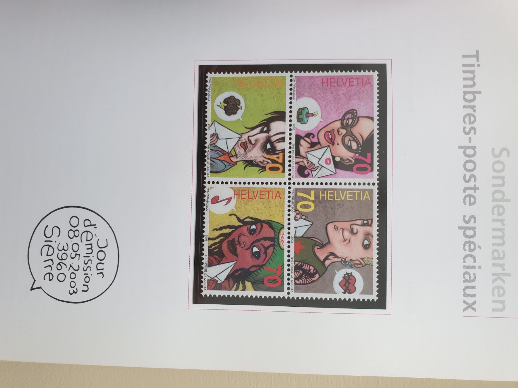 Tutti i francobolli: La collection suisse 2003 postfrisch Top – Nuovo (secondo la descrizione) da Frauenfeld venduto da Kasico 7