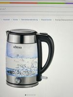 Stylischer Wasserkocher König LED-Beleuchtung