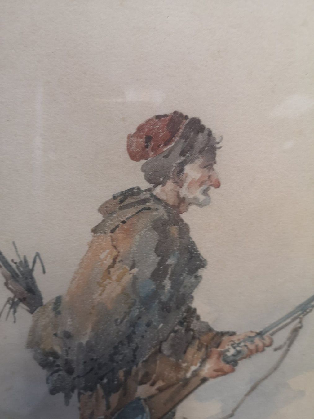 Gemälde: SCÈNE DE CHASSE – Gebraucht aus Genève von Qanil77 2