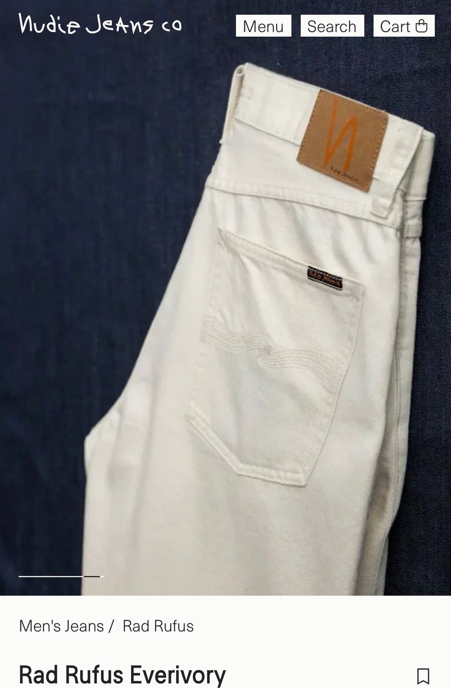 Nudie Jeans: Men’s Nudie jeans – Usato da Lausanne venduto da NYC67 5