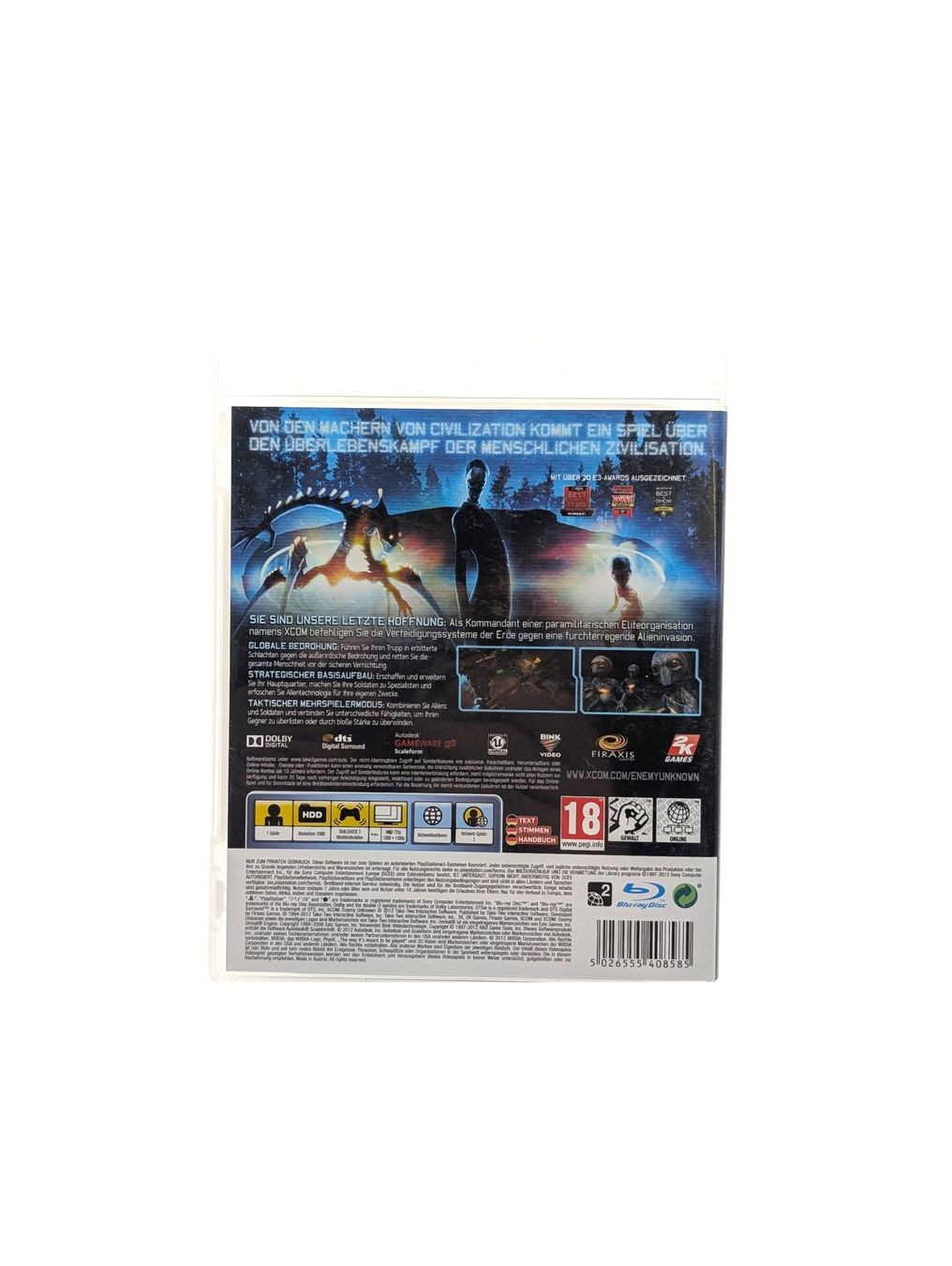 Sony Giochi: XCOM: Enemy Unknown PlayStation 3 (PS3) – Usato da Domat/Ems venduto da IsseldorsShop 1