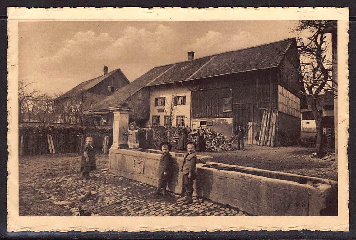 Ansichtskarten: Bauernhaus wohl Thurgau – Gebraucht aus Bichelsee von Gloeckner