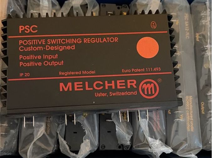Convertitori: Melcher Schaltregler PSC - Positive Switching Regulator – Nuovo (secondo la descrizione) da Glattfelden venduto da Therzog