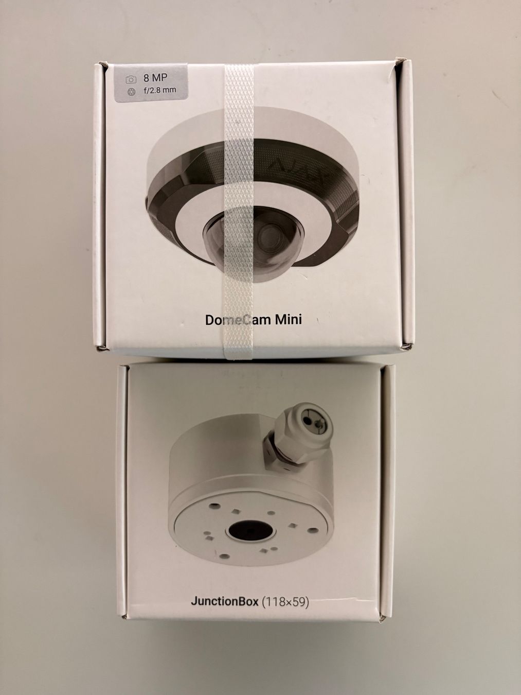 Videocamere: Ajax DomeCam Mini mit JunctionBox 8 MP – Usato da Vinelz venduto da sam_6lny