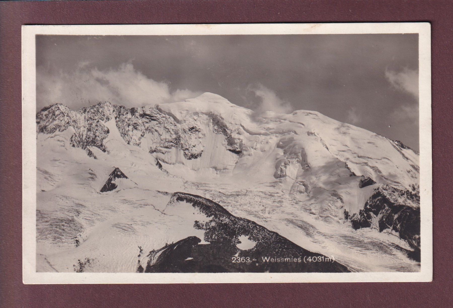 Cartoline postali: WEISSMIES - 1926 – Usato da Pully venduto da nicecards