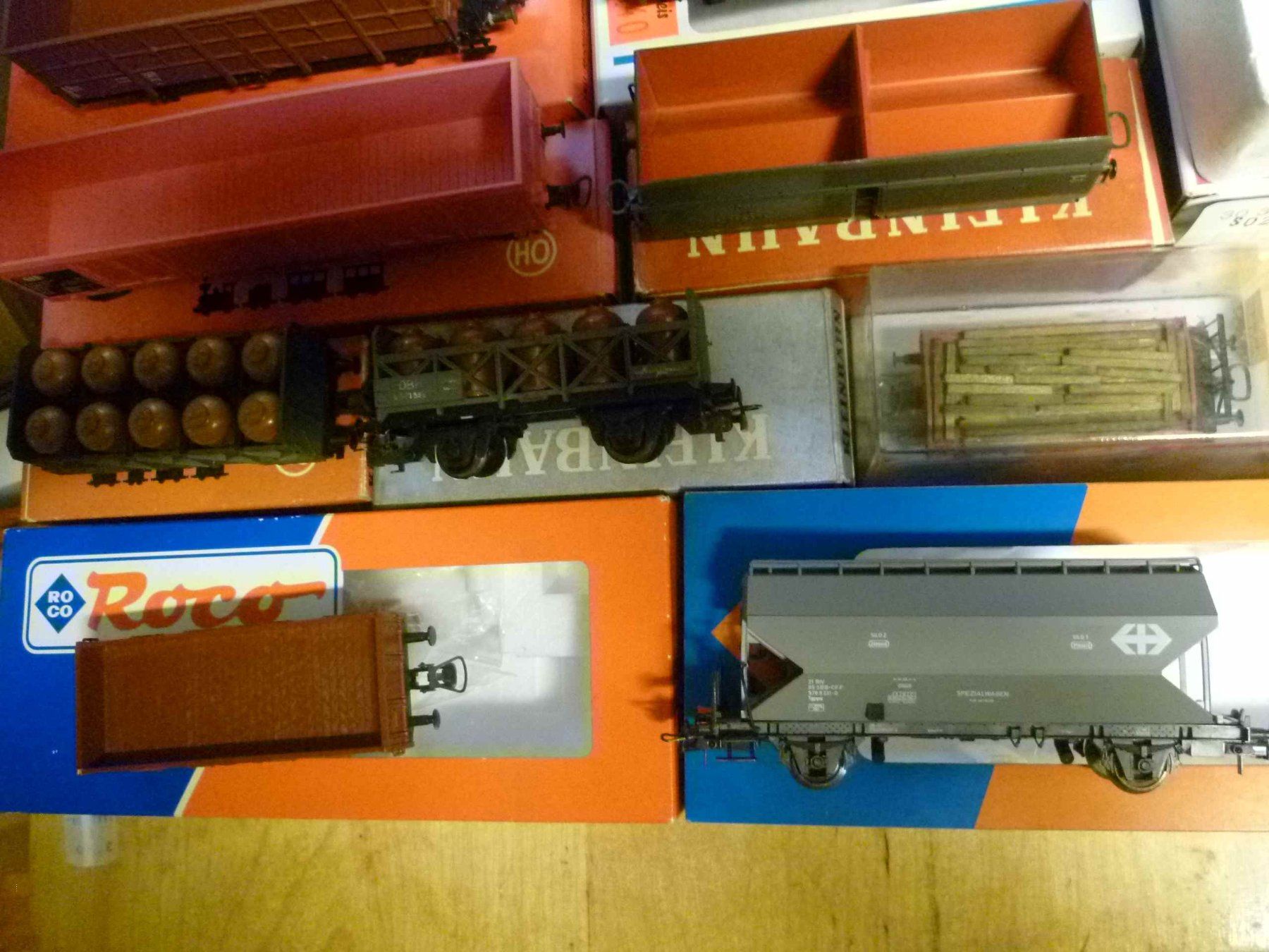 Modelleisenbahnen: Lot Güterwagen offen H0 DC – Gebraucht aus Rickenbach BL von umro11 1