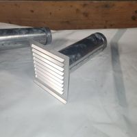 Mauerkasten Lüftungsgitter Küchenabluft 100mm