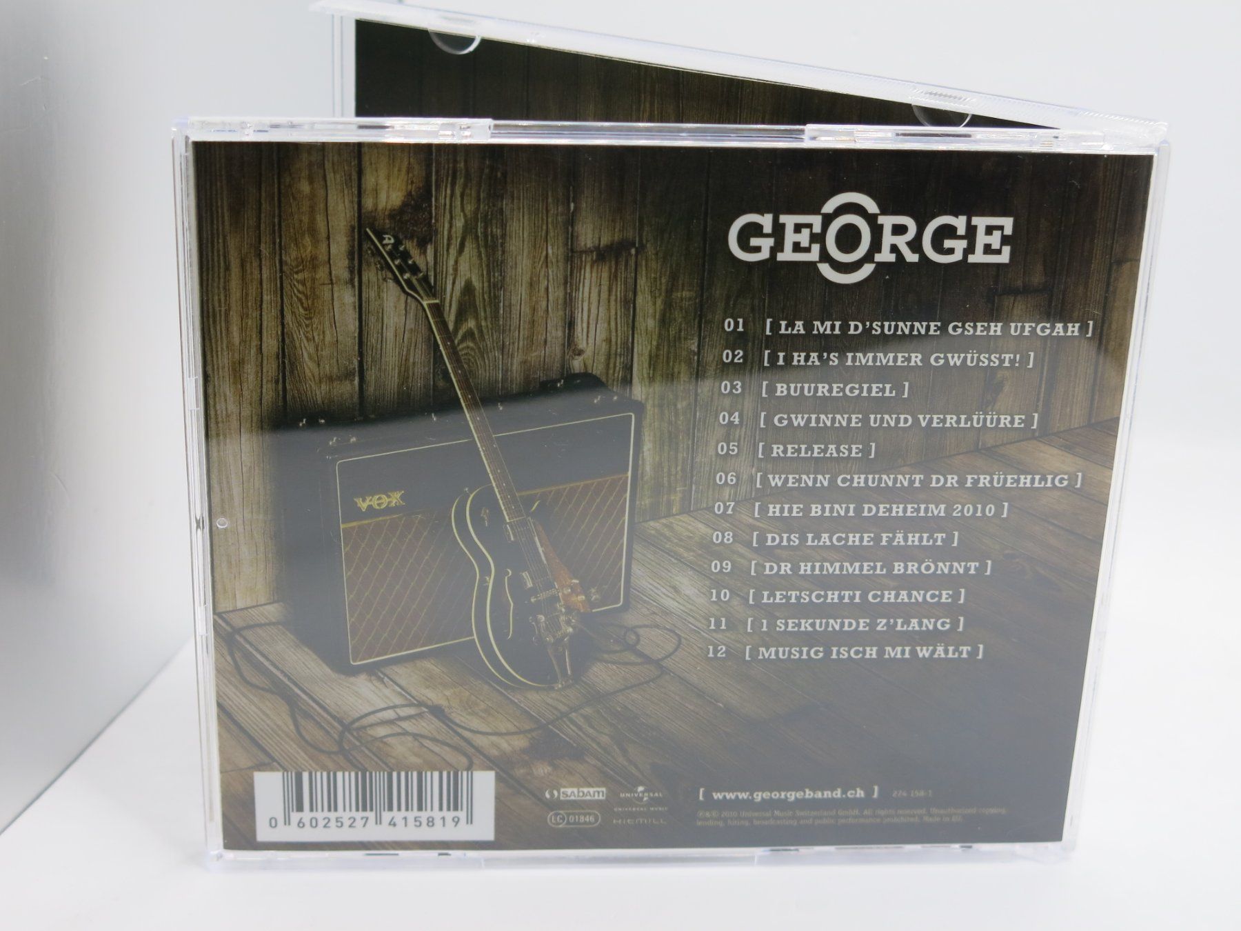 CD: CD George - Buuregiel – Usato da Ernetschwil venduto da luisvonerni 2