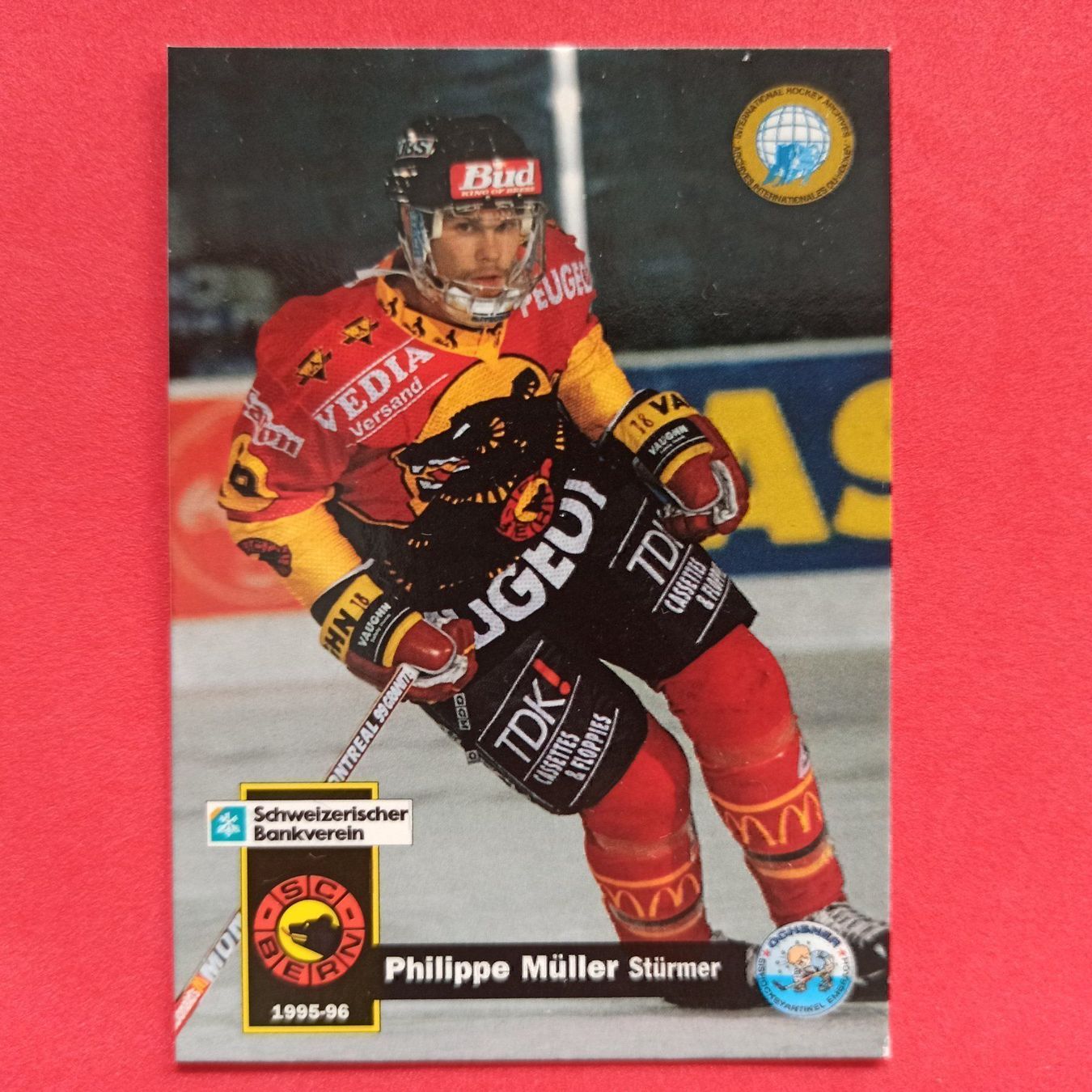 Carte collezionabili: Philippe Müller - SC BERN Card - 1995/96 – Usato da Dübendorf venduto da kb86_MOVIE