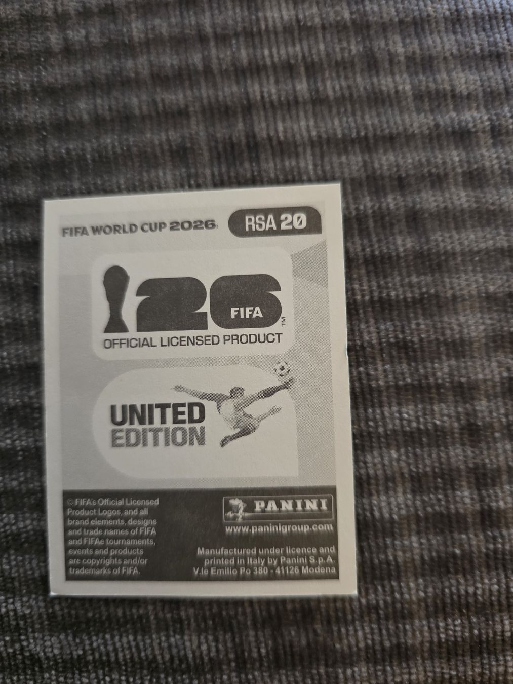 Panini Carte collezionabili: Panini WM 2026 RSA 20 Appollis – Nuovo (secondo la descrizione) da Romanshorn venduto da leeh78 1
