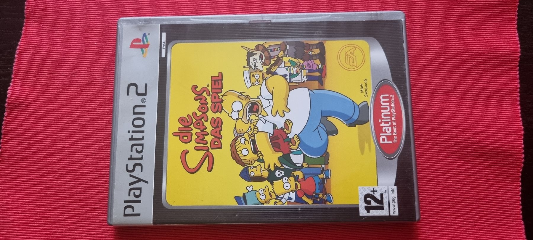 Spiele: Simpsons Game PS2 - Platinum Edition - Good Condition! – Gebraucht aus Allschwil von NDSS9483