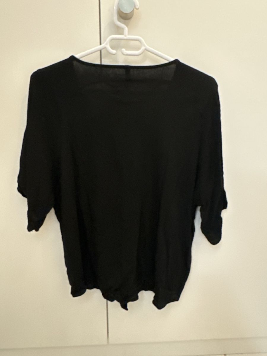 Blusen: Schwarze Bluse, Gr. L – Gebraucht aus Buus von 2019dp 6