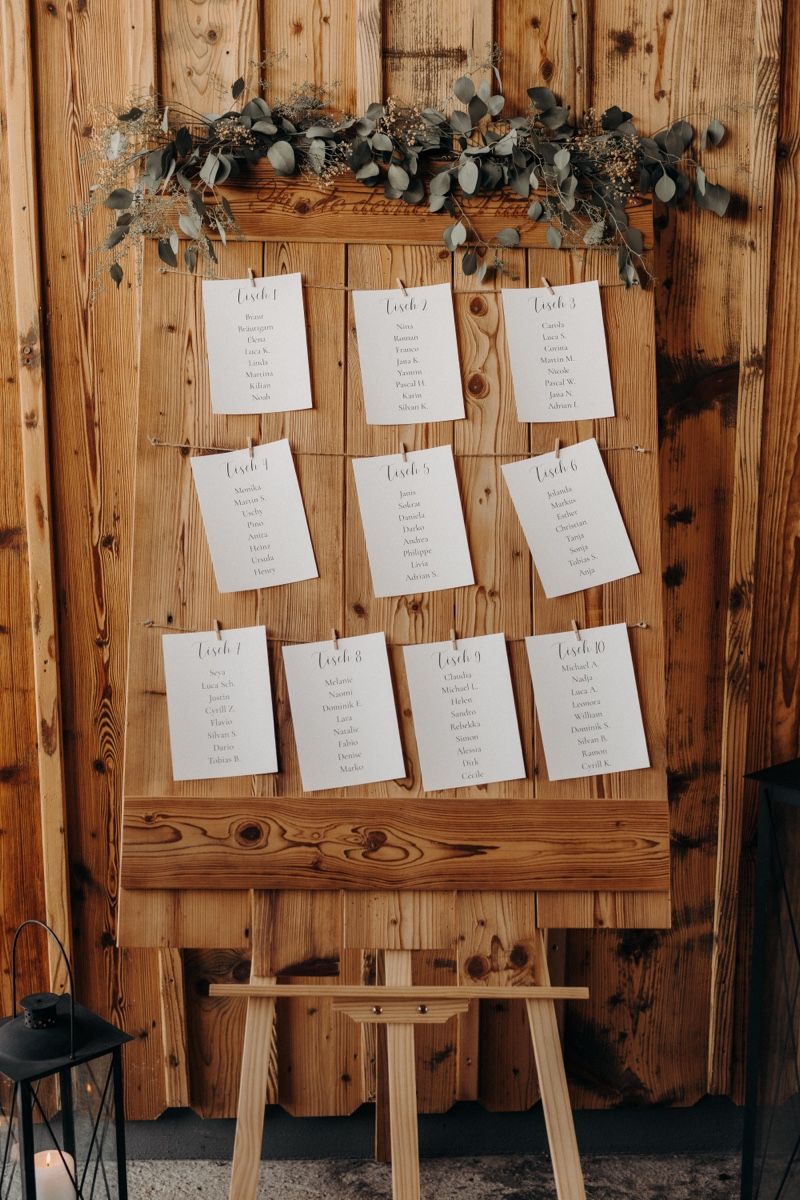 Tutte le decorazioni: Sitzplan Hochzeit – Usato da Lippoldswilen venduto da mel_b6sr