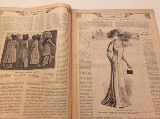 Riviste & Magazine: Journal sur la Mode 1909 – Usato da Genève venduto da edelweiss1900 4