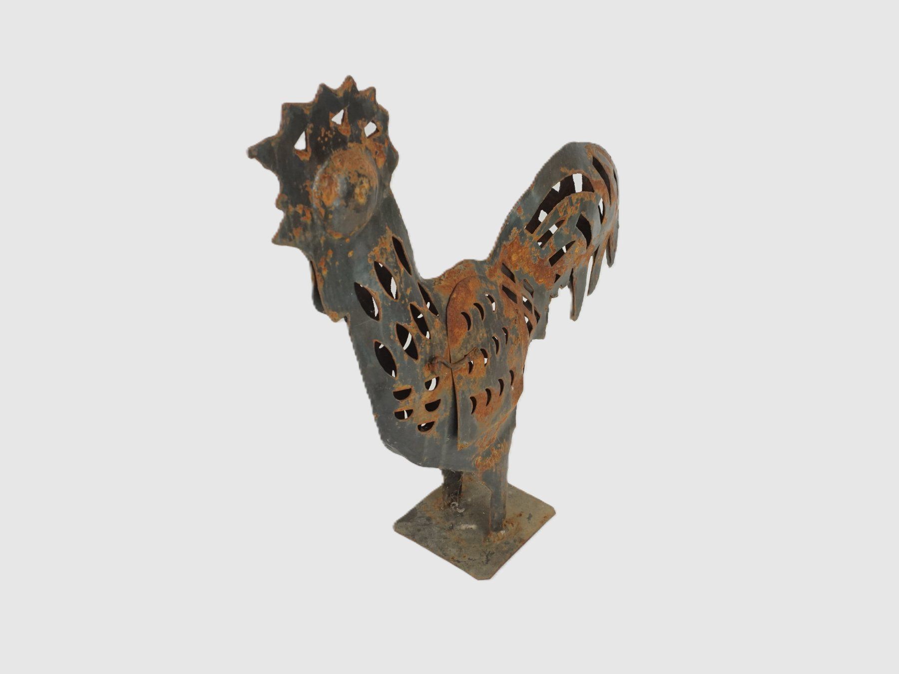 Statuette: Huhnfigur Metall – Usato da Pratteln venduto da Restwert_Pratteln 3