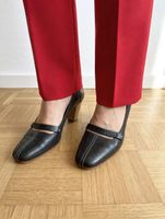 Escarpins Furla Mary-Jane cuir noir - T.37 - Vero Cuoio