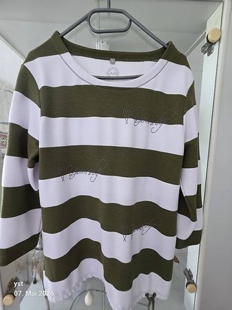 Rabe Damen T-Shirt gestreift  3/4 Ärmel