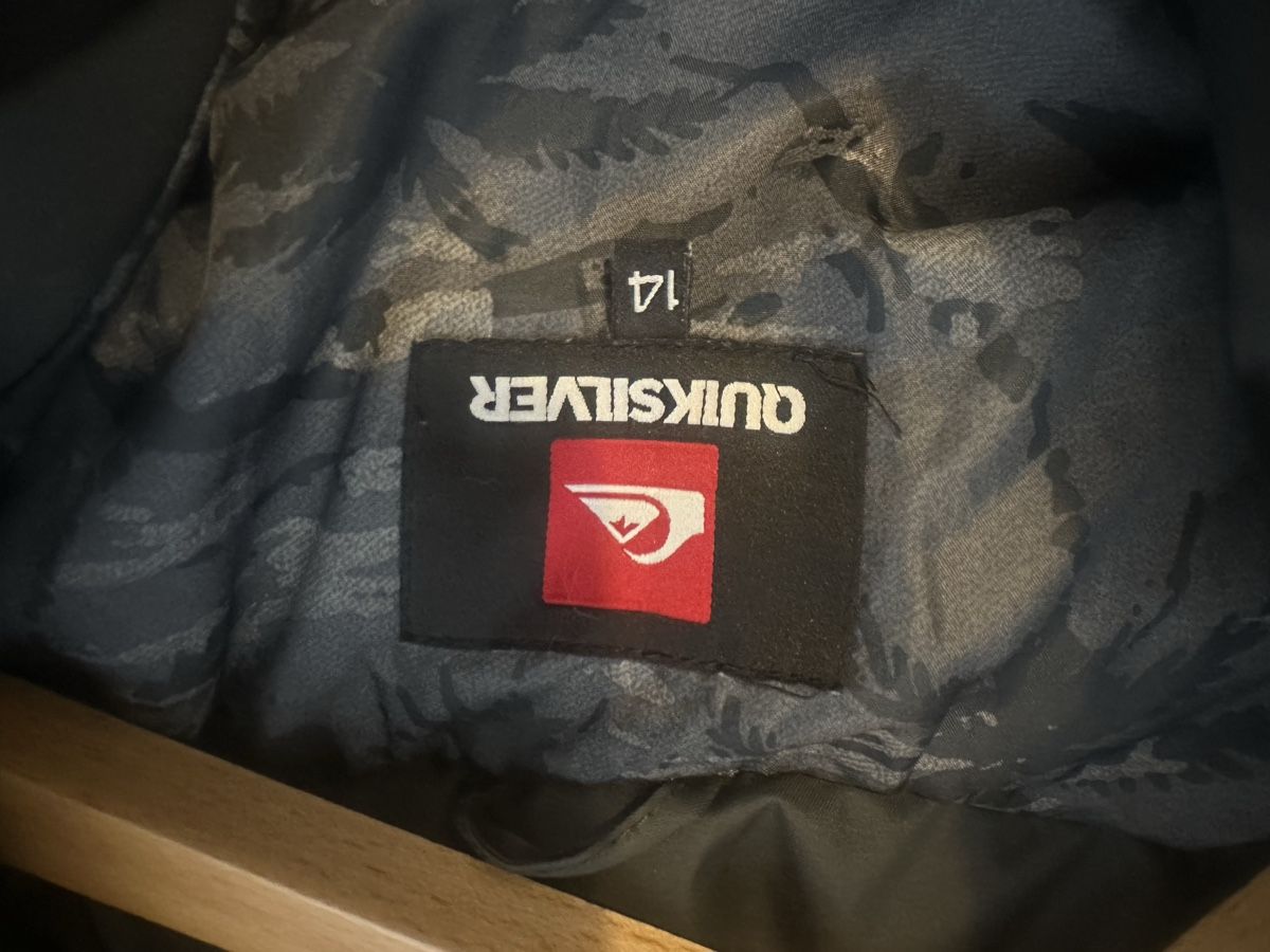 Quiksilver Giacche: Quiksilver Winterjacke, Grösse 14, Schwarz – Usato da Luzern venduto da nee_zjh6 3