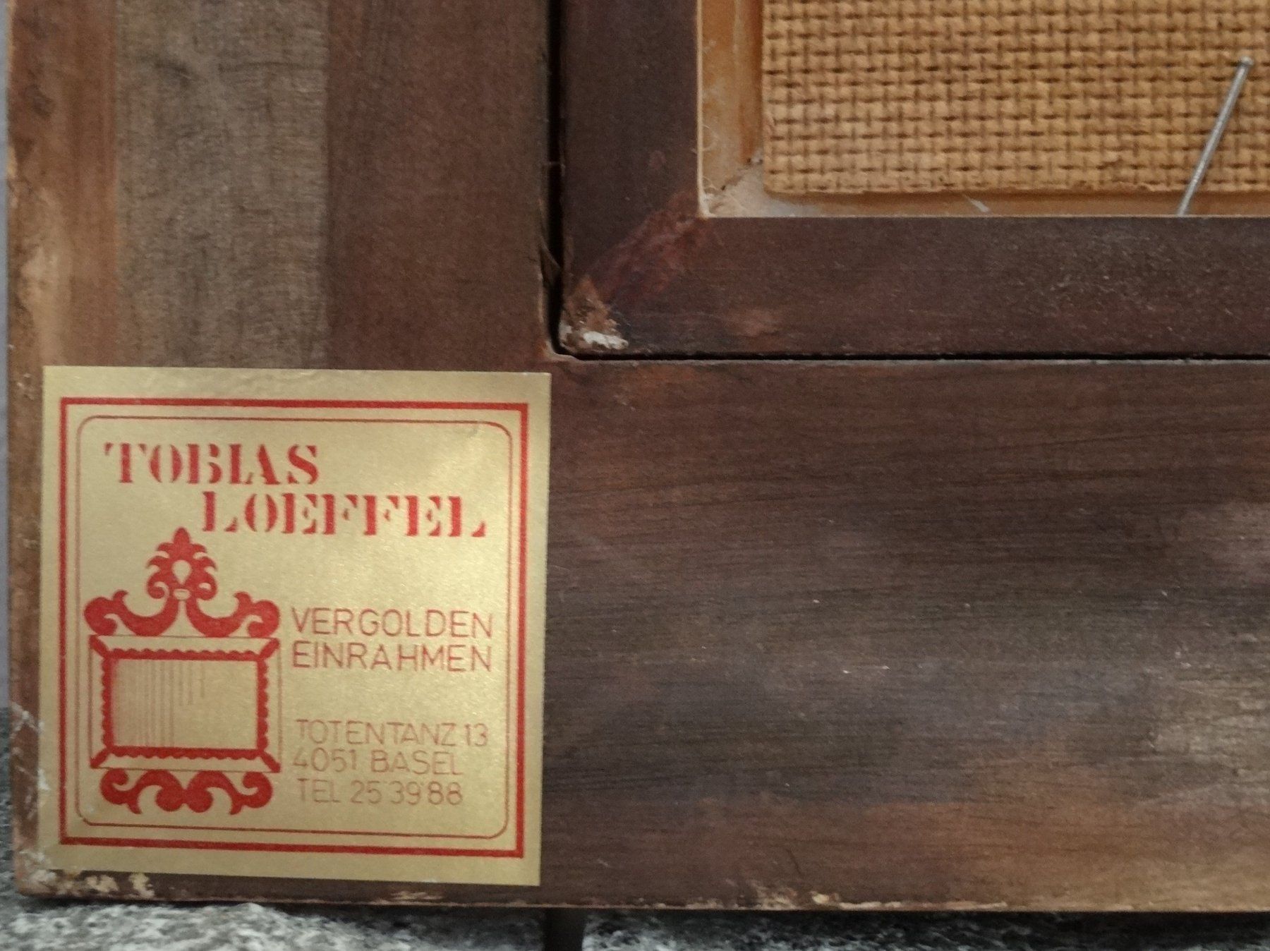 Dipinti: Original Oelgemälde von "K. Lanz, Blumengarten" – Usato da Allschwil venduto da FindeAuserlesenes 5