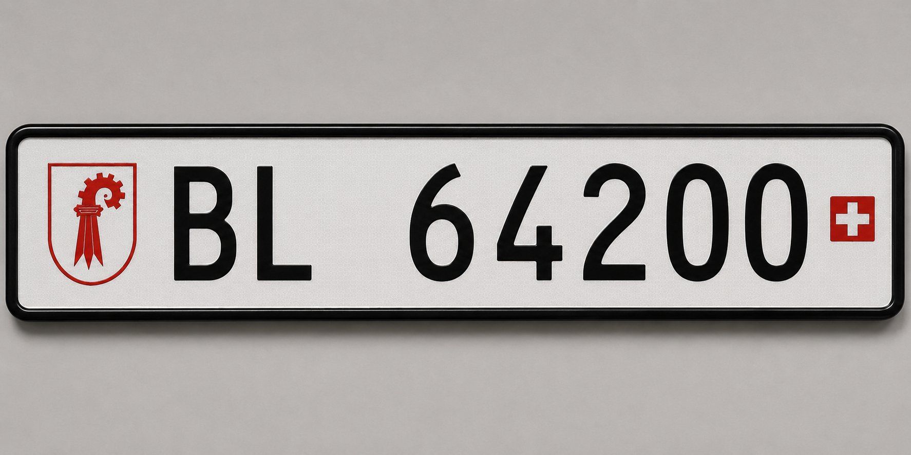 Alle Autoersatzteile: Kontrollschild Kennzeichen BL 64200 Baselland – Gebraucht aus Magden von tim_qd9d