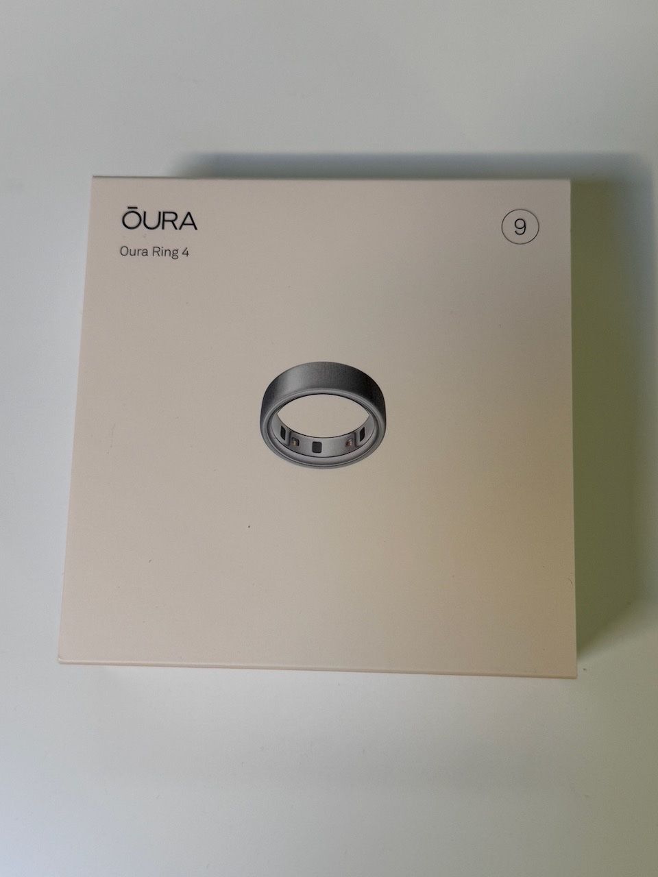Oura Ringe: Oura Ring 4 - Brushed Silver - Grösse 9 – Defekt aus Urdorf von Hamby