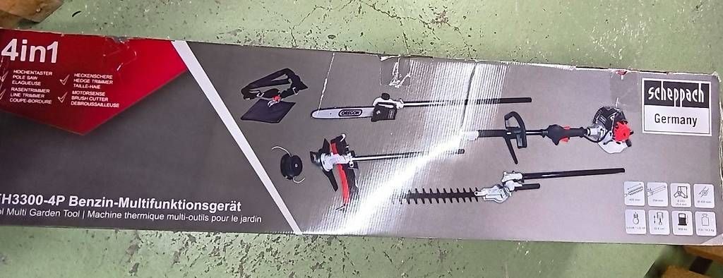 Seghe: Scheppach Muliti 4in1 Benzin – Usato da Arth venduto da DLdessert