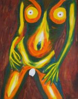 Gemälde: Body Painting III